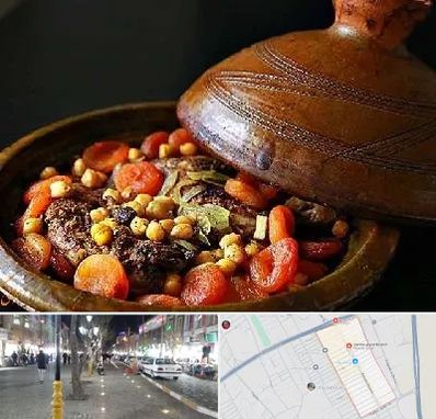 رستوران مراکشی در باغ فیض اسلامشهر 