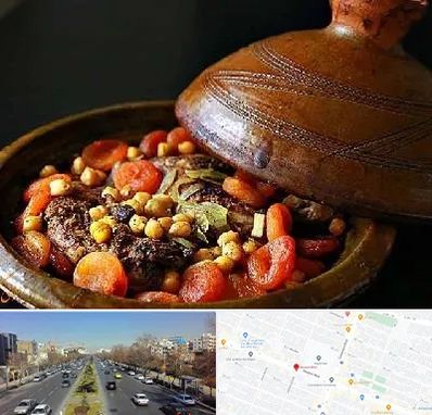 رستوران مراکشی در بلوار معلم مشهد 