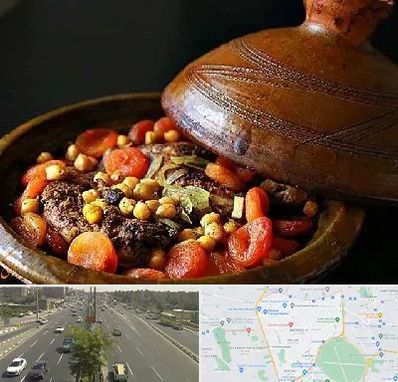 رستوران مراکشی در منطقه 17 تهران 
