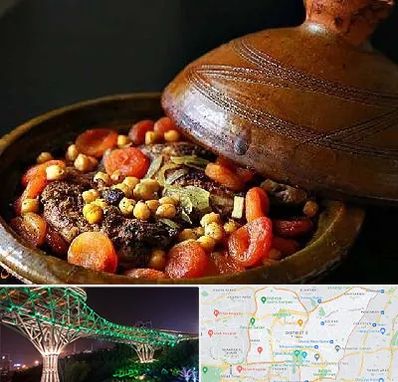 رستوران مراکشی در منطقه 3 تهران 