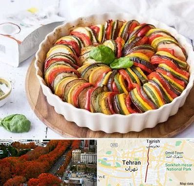 رستوران فرانسوی در ولیعصر 