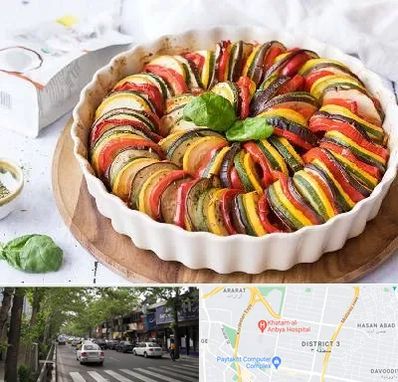 رستوران فرانسوی در ظفر 