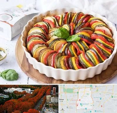 رستوران فرانسوی در منطقه 6 تهران 