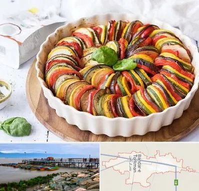 رستوران فرانسوی در بندر ترکمن