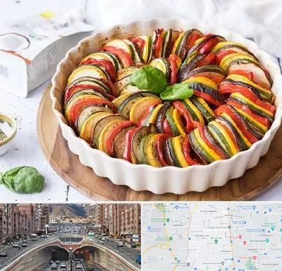 رستوران فرانسوی در منطقه 10 تهران 