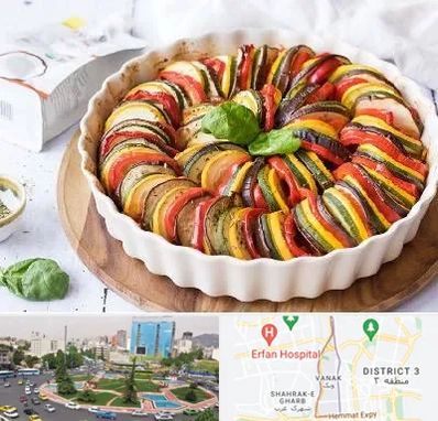 رستوران فرانسوی در ونک 