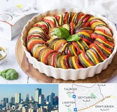 رستوران فرانسوی در قیطریه 