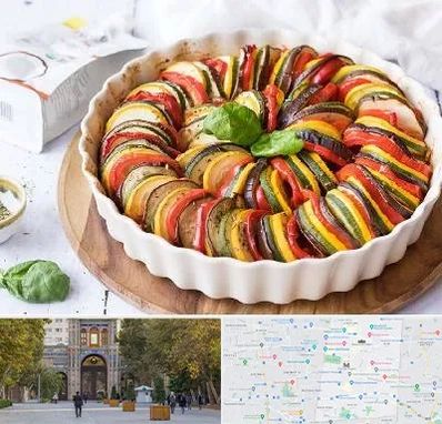 رستوران فرانسوی در منطقه 12 تهران 