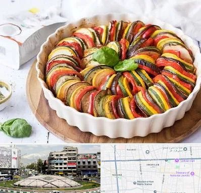 رستوران فرانسوی در مرکز تهران