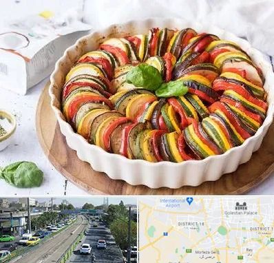 رستوران فرانسوی در جنوب تهران 