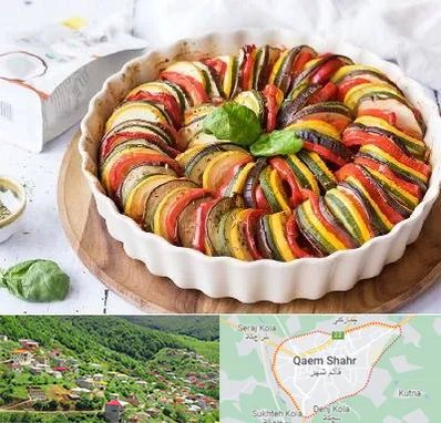 رستوران فرانسوی در قائم شهر