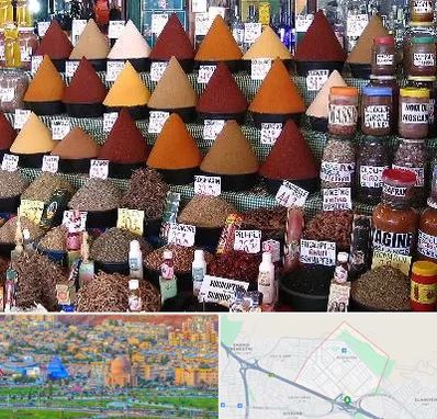 ادویه فروشی در رشدیه تبریز 