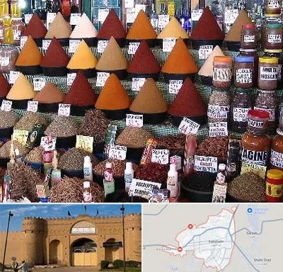ادویه فروشی در ایرانشهر