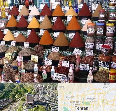 ادویه فروشی در شمال تهران 