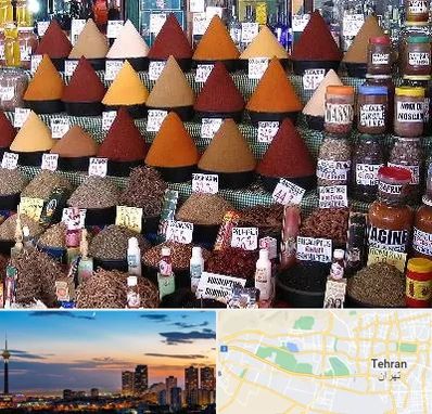 ادویه فروشی در غرب تهران 