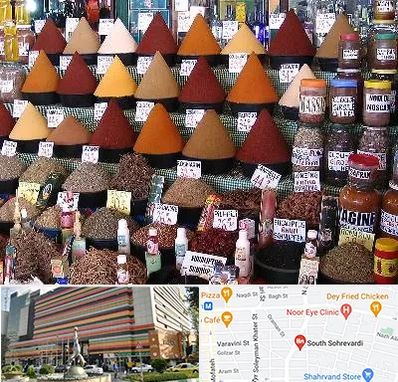 ادویه فروشی در سهروردی 