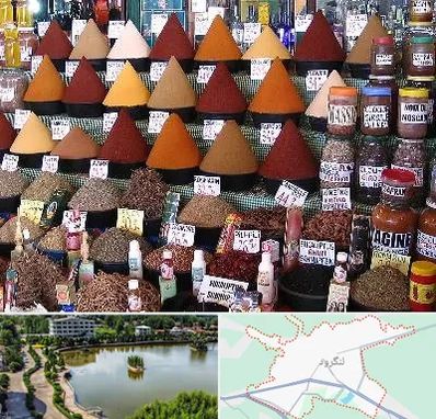 ادویه فروشی در لنگرود