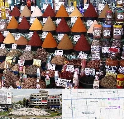 ادویه فروشی در مرکز تهران