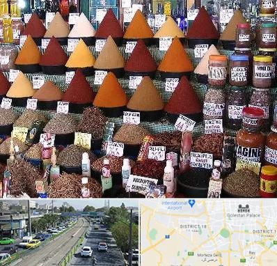 ادویه فروشی در جنوب تهران 