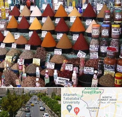 ادویه فروشی در شهران 