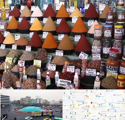 ادویه فروشی در میدان انقلاب 