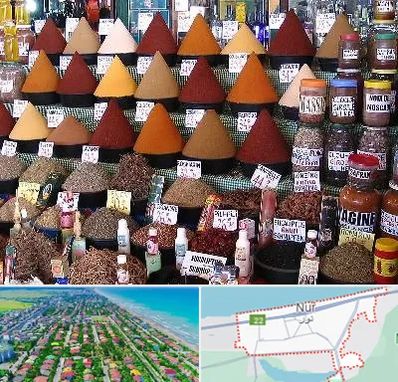 ادویه فروشی در نور