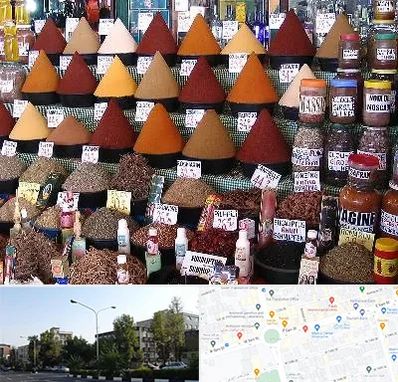 ادویه فروشی در میدان کاج 