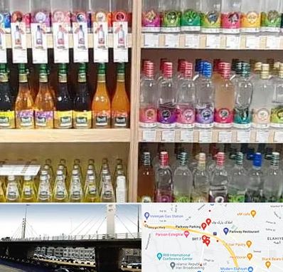 فروش عرقیات گیاهی در پارک وی 