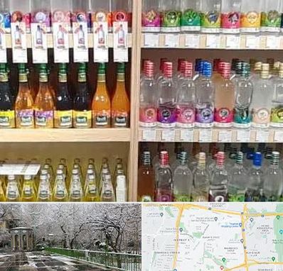 فروش عرقیات گیاهی در باغ فیض 