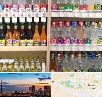 فروش عرقیات گیاهی در غرب تهران 