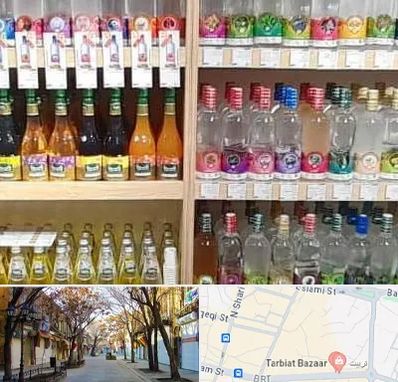 فروش عرقیات گیاهی در تربیت تبریز 