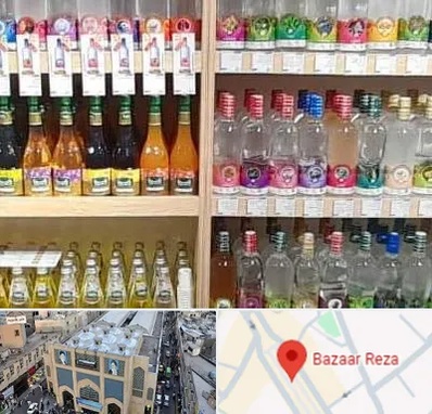 فروش عرقیات گیاهی در بازار رضا مشهد