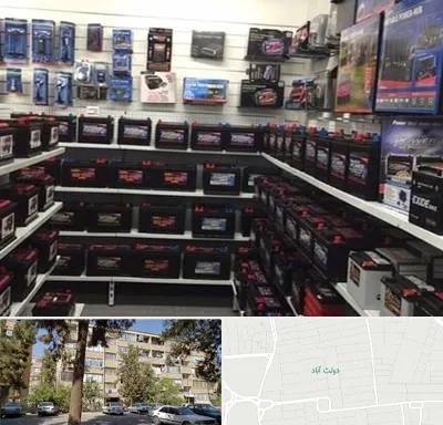 فروش باتری خودرو در دولت آباد
