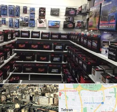 فروش باتری خودرو در مرزداران 