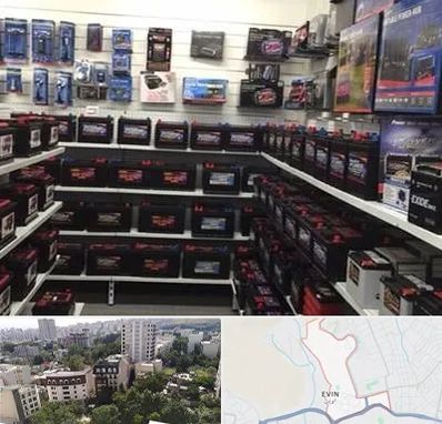 فروش باتری خودرو در اوین