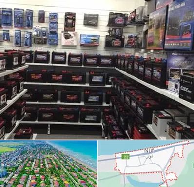 فروش باتری خودرو در نور