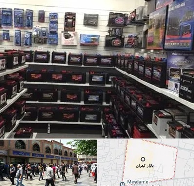 فروش باتری خودرو در بازار تهران