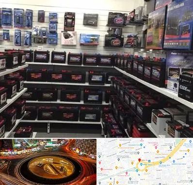 فروش باتری خودرو در میدان ولیعصر 