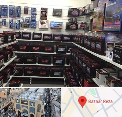 فروش باتری خودرو در بازار رضا مشهد