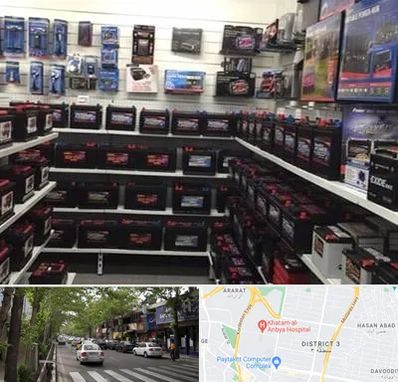 فروش باتری خودرو در ظفر 