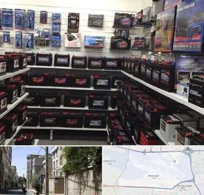 فروش باتری خودرو در مهرآباد