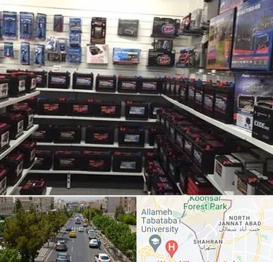 فروش باتری خودرو در شهران 