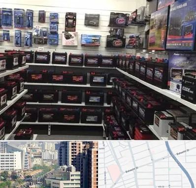 فروش باتری خودرو در خیابان بهشتی