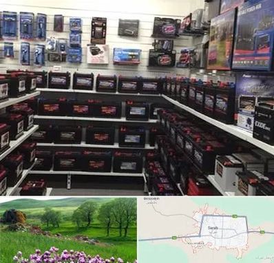 فروش باتری خودرو در سراب