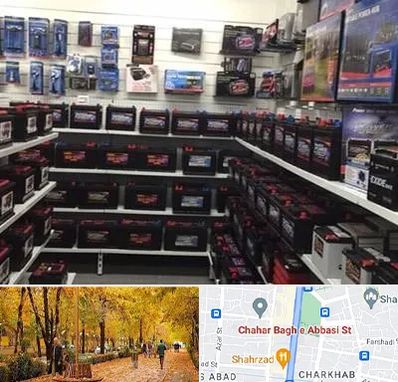 فروش باتری خودرو در چهارباغ اصفهان 