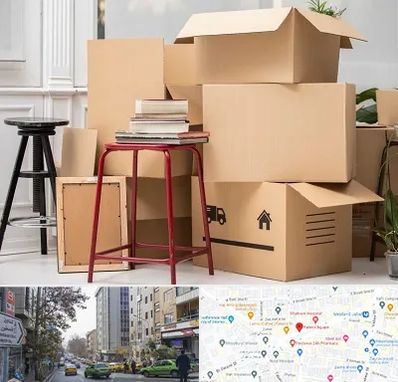 کارگر اسباب کشی و باربری در فاطمی