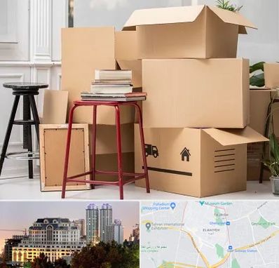 کارگر اسباب کشی و باربری در فرشته