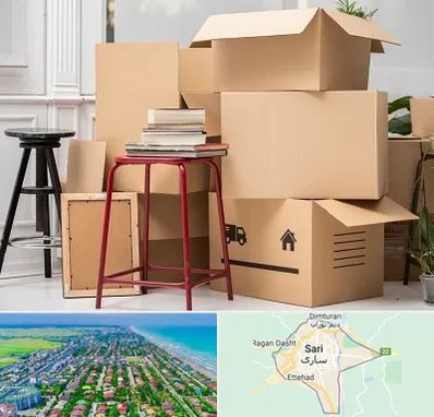 کارگر اسباب کشی و باربری در ساری