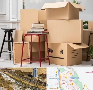 کارگر اسباب کشی و باربری در خیابان نیایش شیراز