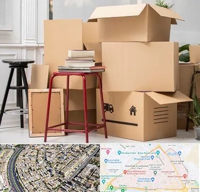 کارگر اسباب کشی و باربری در شهرک غرب مشهد